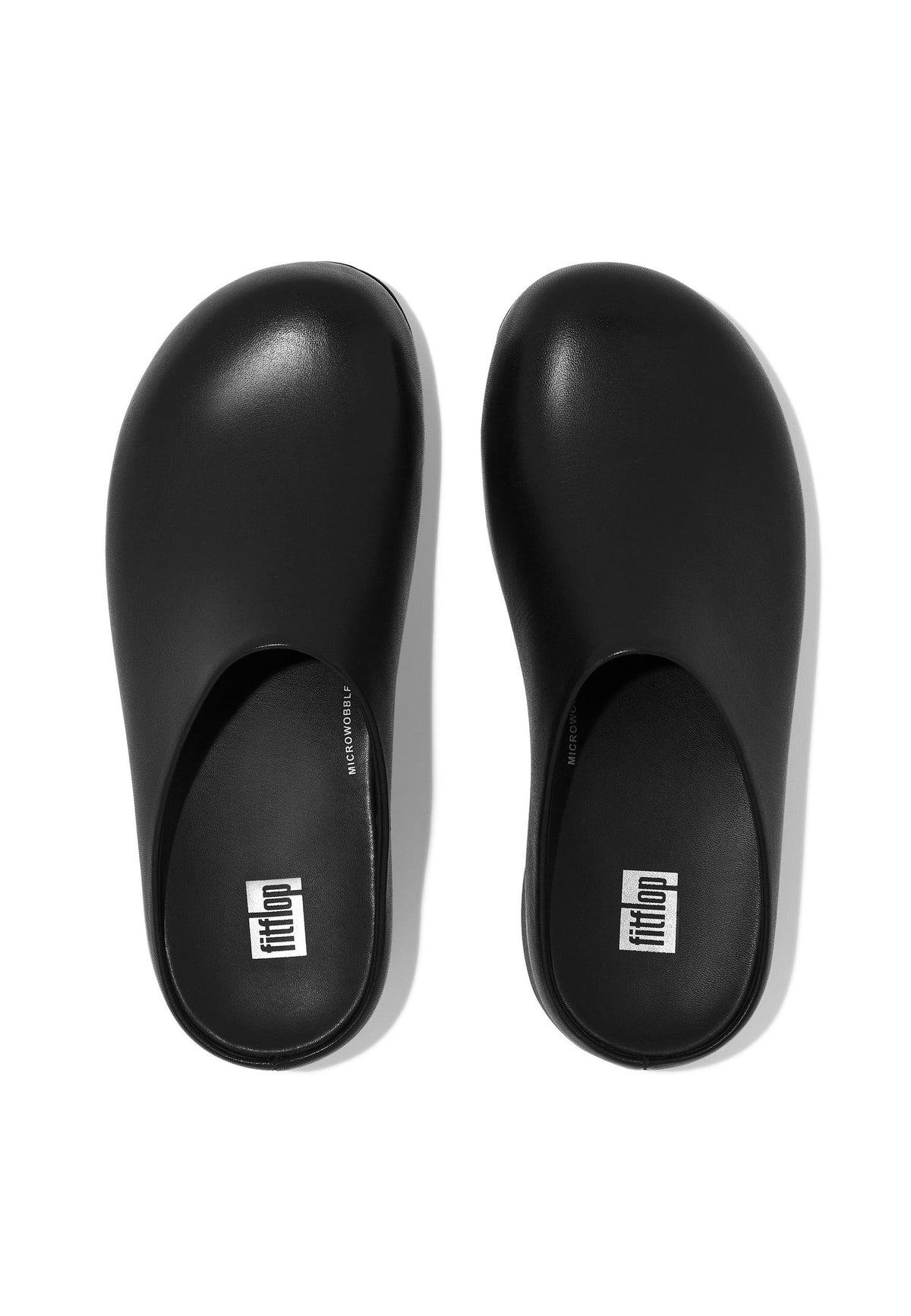 FITFLOP Damen Clogs SHUV LEATHER black