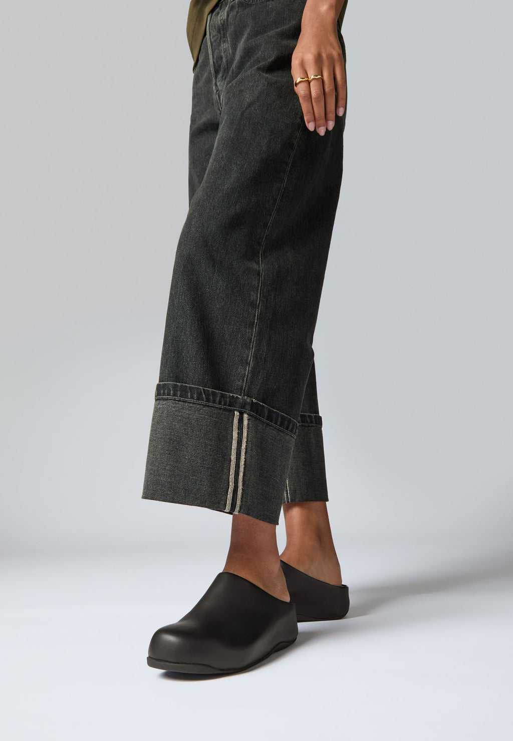 FITFLOP Damen Clogs SHUV LEATHER black