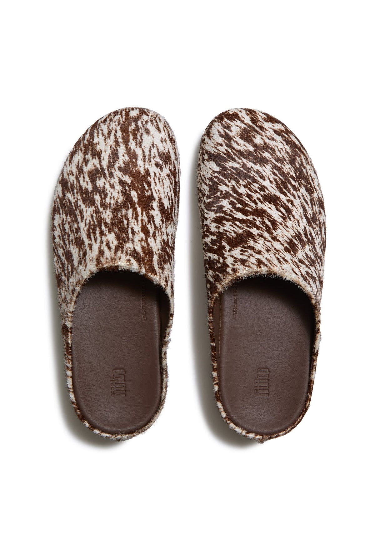 FITFLOP Damen Clogs SHUV PONY brown white