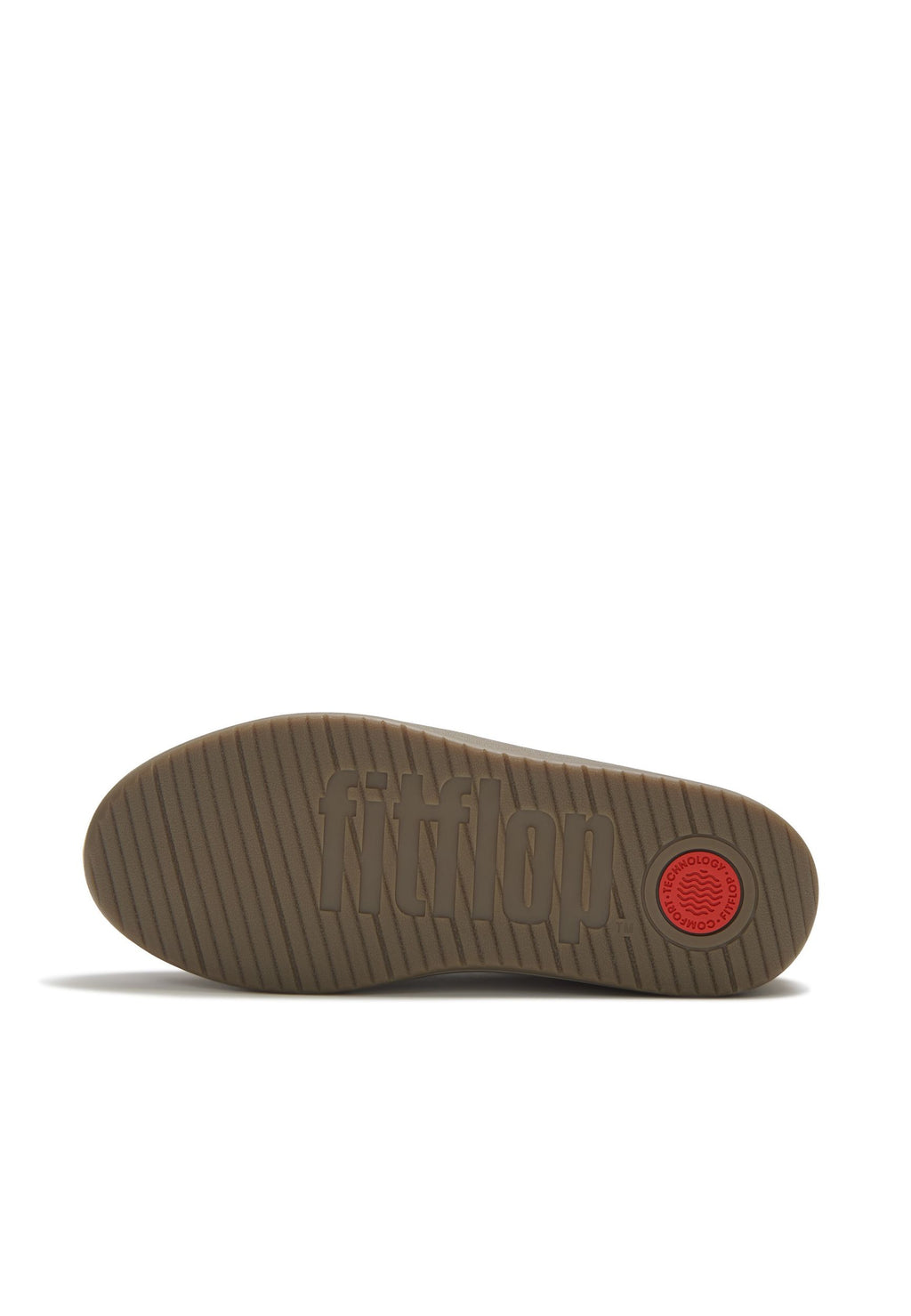 FITFLOP Damen Sneakers THE DASH FF PONY COW T-Toe brown white