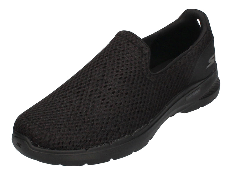 SKECHERS Slipper in Übergröße - GO WALK 6 216208 - BBK-0