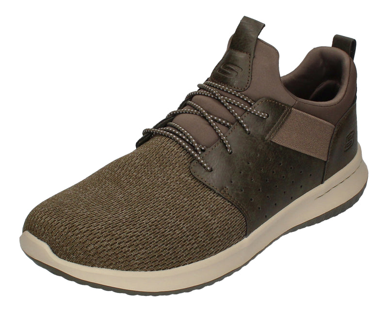 SKECHERS in Übergröße - DELSON CAMBEN 65474 - olive-0