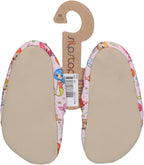 SLIPSTOP Kinder Hausschuhe Badeschuhe NIXE - rosa bunt-1