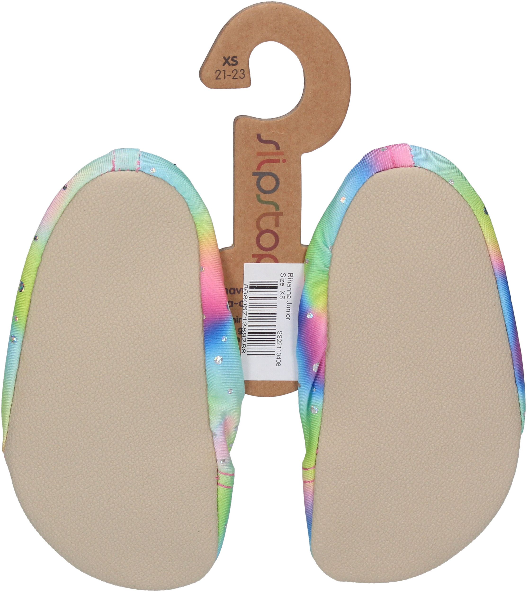 SLIPSTOP Kinder Hausschuhe Badeschuhe RIHANNA multicolor-1