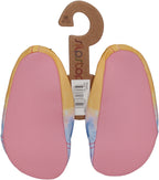 SLIPSTOP Kinder Hausschuhe Badeschuhe ROYAL Einhorn bunt-1