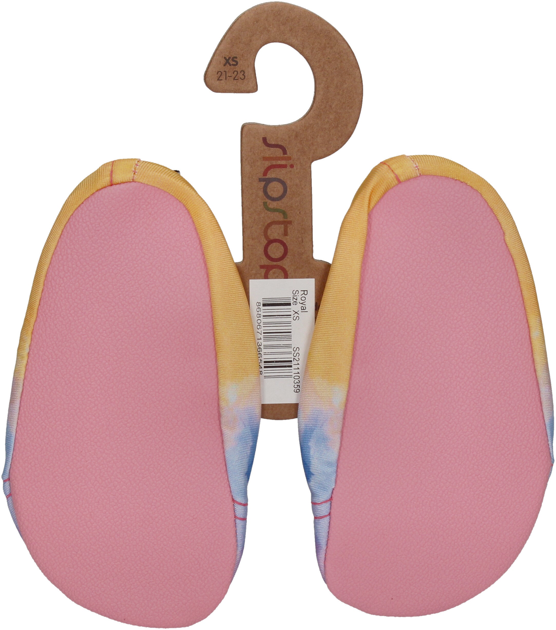 SLIPSTOP Kinder Hausschuhe Badeschuhe ROYAL Einhorn bunt-1