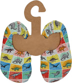 SLIPSTOP Kinder Hausschuhe Badeschuhe SPINOPS Dinos bunt-0