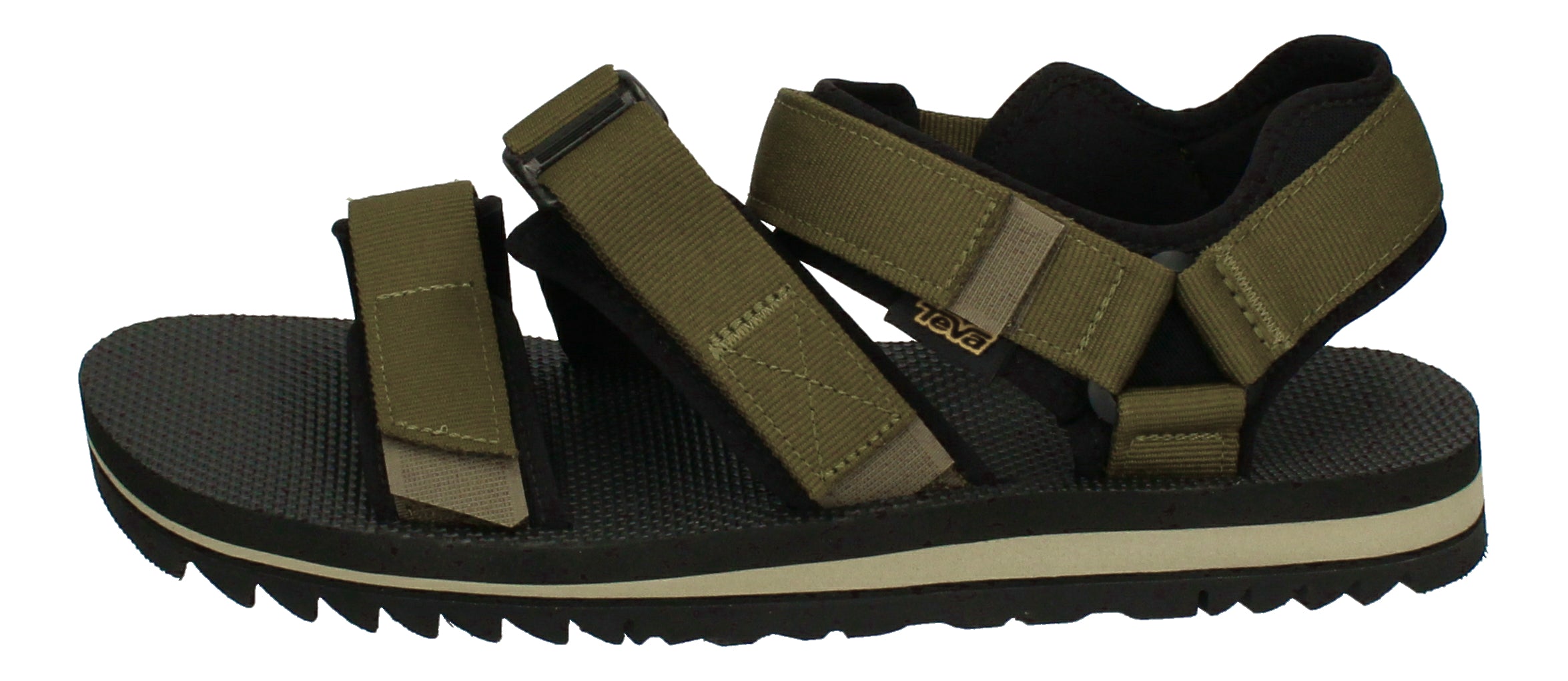 TEVA Herren Sandalen CROSS STRAP TRAIL 1107749 - olive-1
