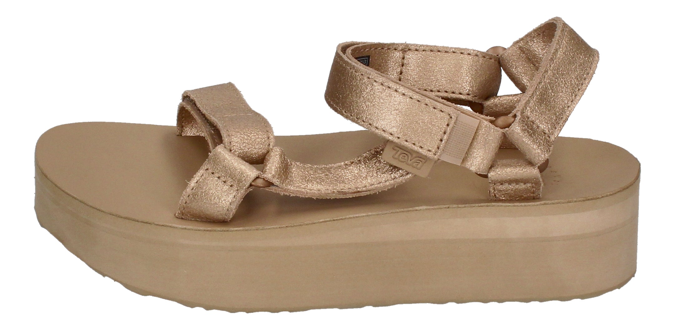 TEVA - FLATFORM UNIVERSAL LEATHER 1118943 - champagne-1