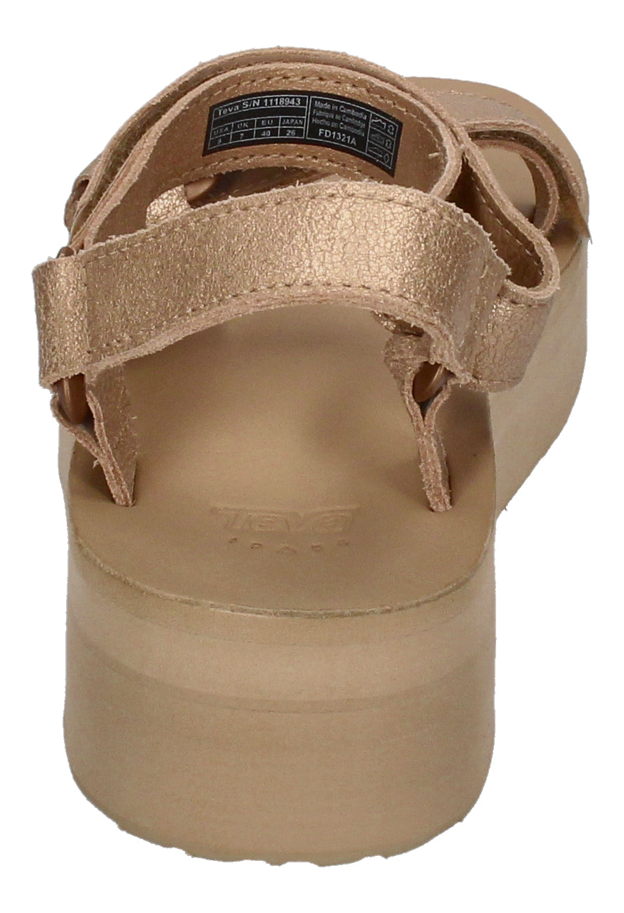 TEVA - FLATFORM UNIVERSAL LEATHER 1118943 - champagne-4