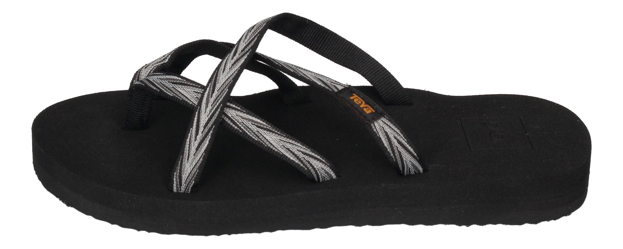 TEVA Damen Sandalen - OLOWAHU 6840 - palms black white-1
