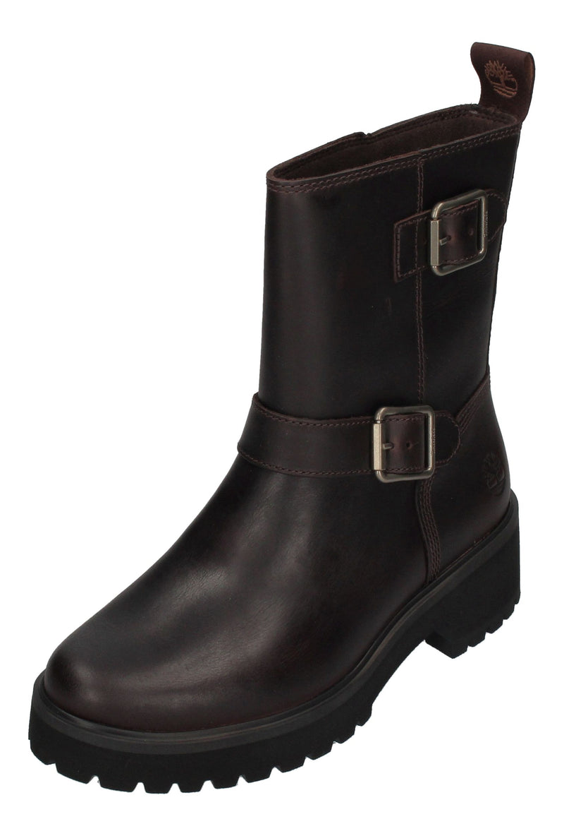 TIMBERLAND Damenstiefel CARNABY COOL BIKER A5RVYV brown -0