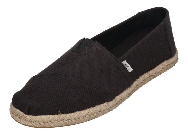 TOMS Damen Espadrilles - ALPARGATA ROPE 10019670 black-0