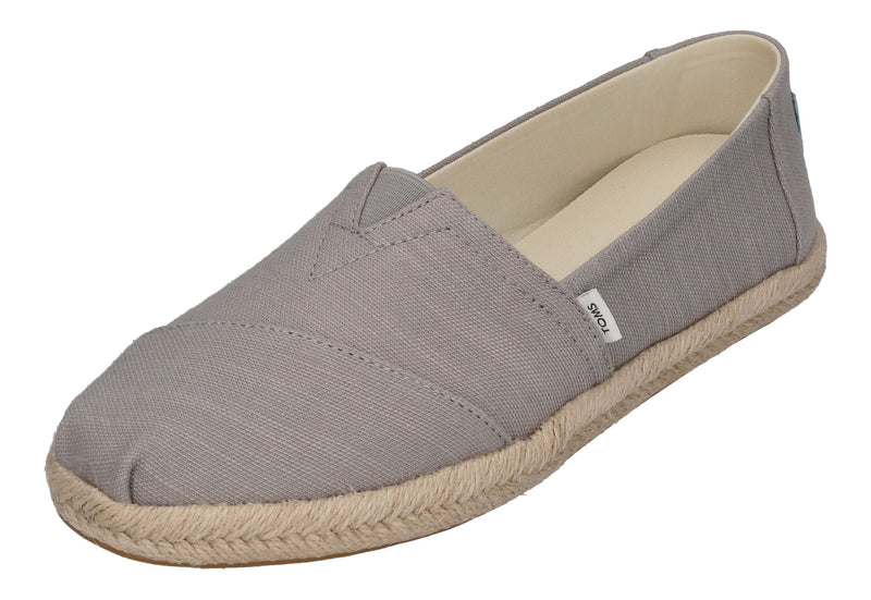 TOMS Damen Espadrilles ALPARGATA ROPE 10019690 grey-0