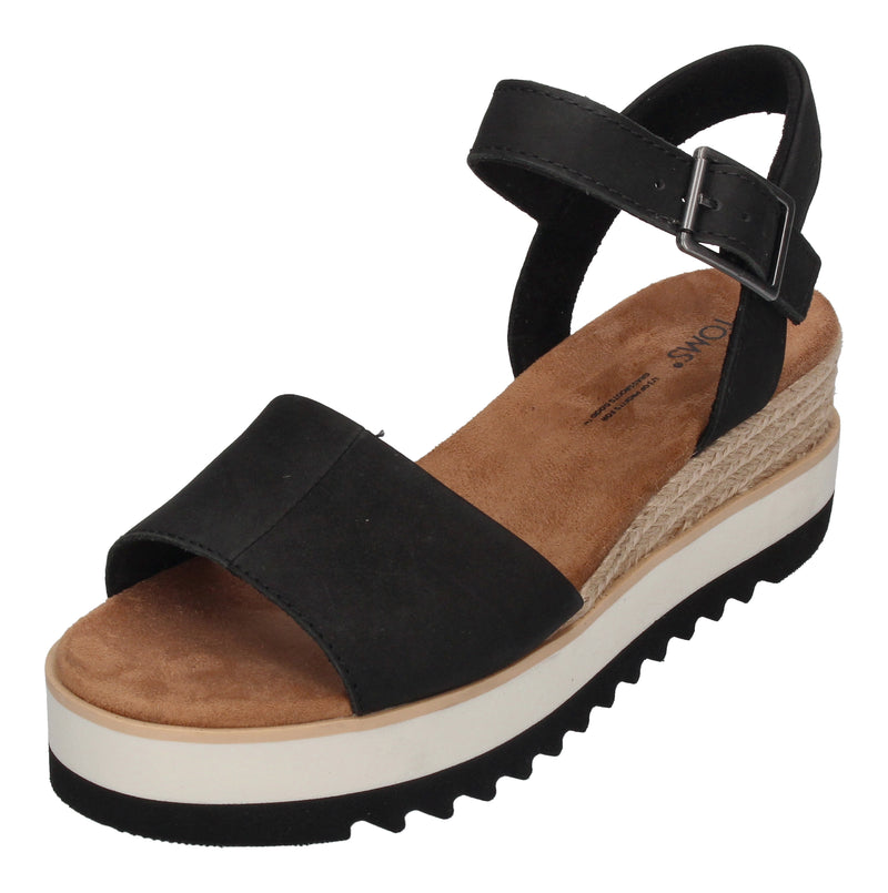 TOMS Damenschuhe Sandalen - DIANA 10019743 - black-0