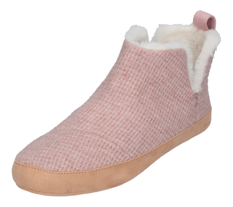 TOMS Damenschuhe - Hausschuhe LOLA 10020152 - pink quartz metallic