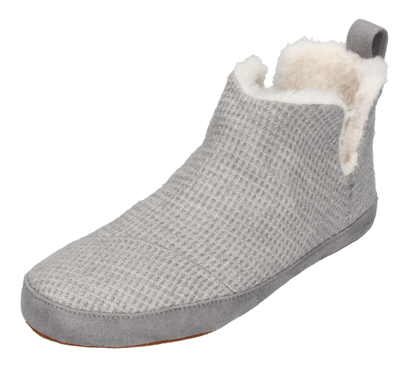 TOMS Damenschuhe - Hausschuhe LOLA 10020152 - drizzle grey metallic