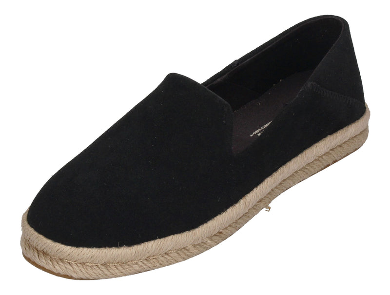TOMS Espadrilles - SANTIAGO 10019906 - black suede-0