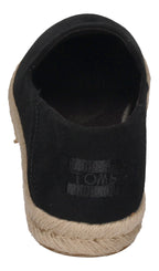 TOMS Espadrilles - SANTIAGO 10019906 - black suede-4