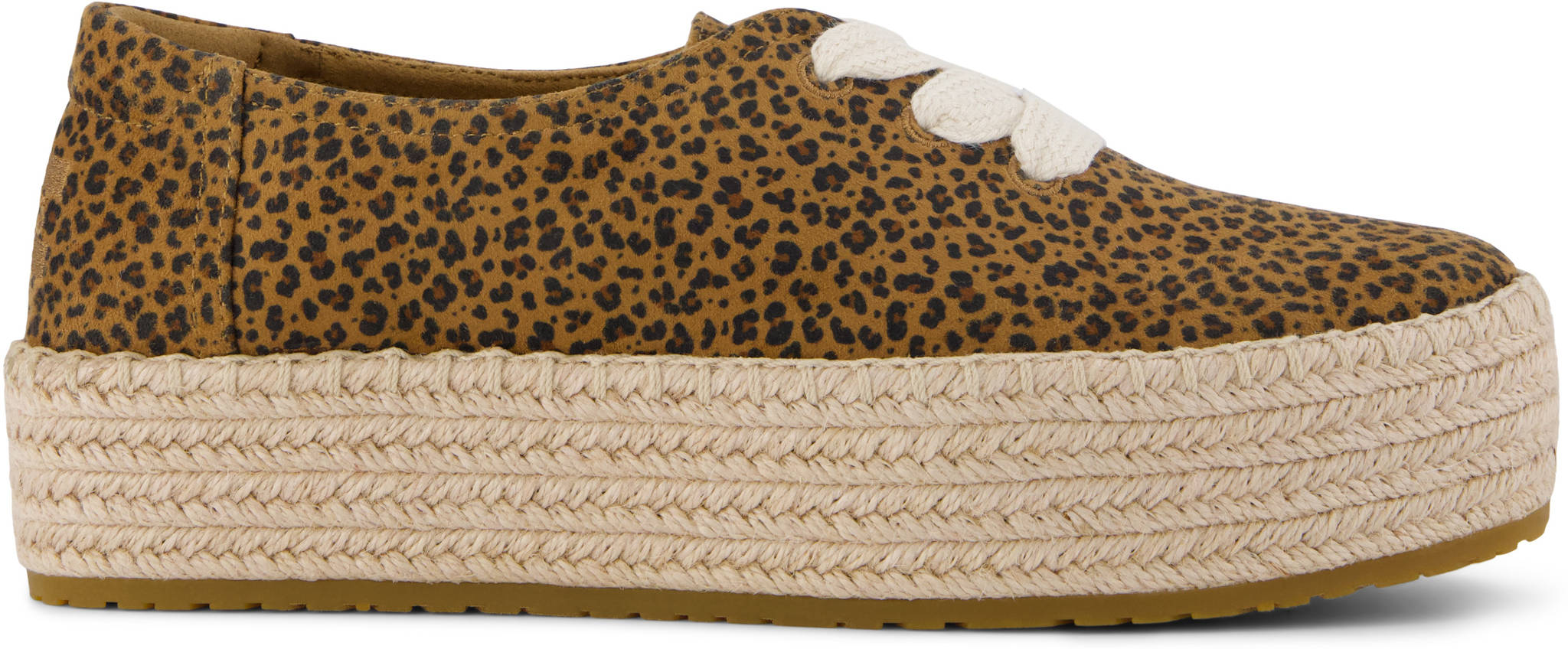 TOMS Damen Espadrilles VALENCIA LACE UP 10023599 toffee leopard print
