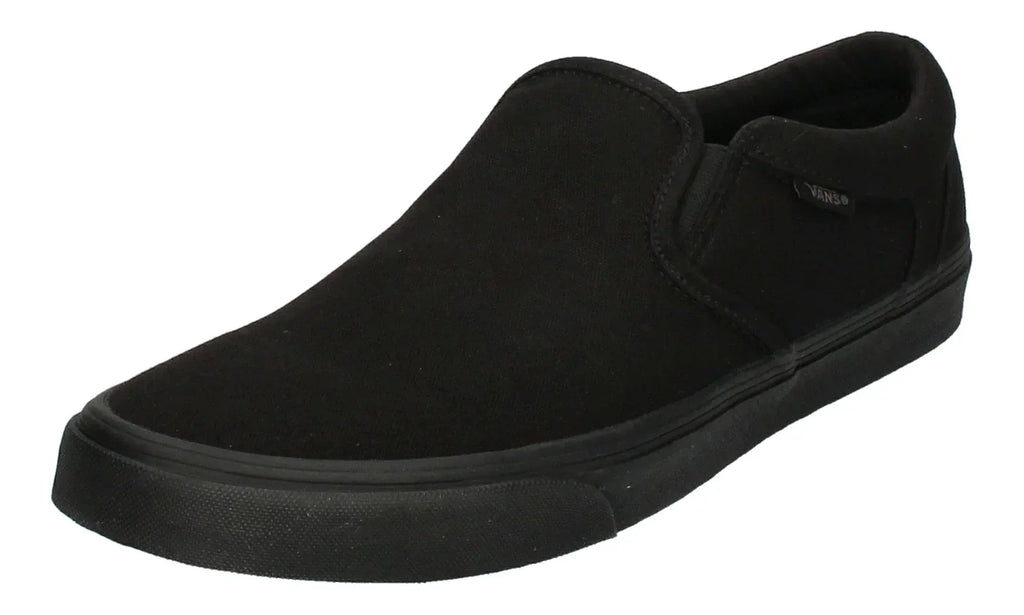 VANS in Übergrößen - SlipOns ASHER - canvas black black-0