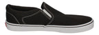VANS in Übergrößen - SlipOns ASHER - canvas black white-3