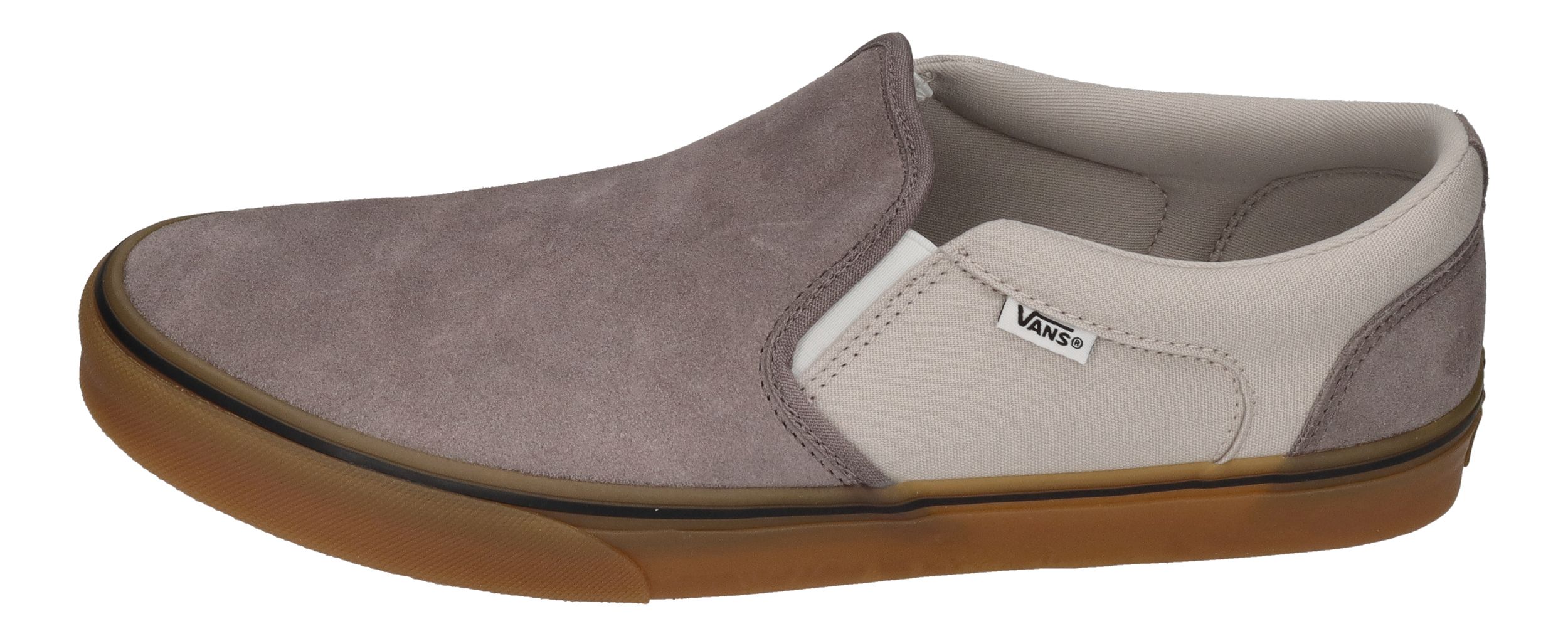 VANS in Übergrößen SlipOns ASHER - translucent gum grey