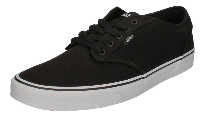VANS in Übergrößen - ATWOOD - canvas black white-0