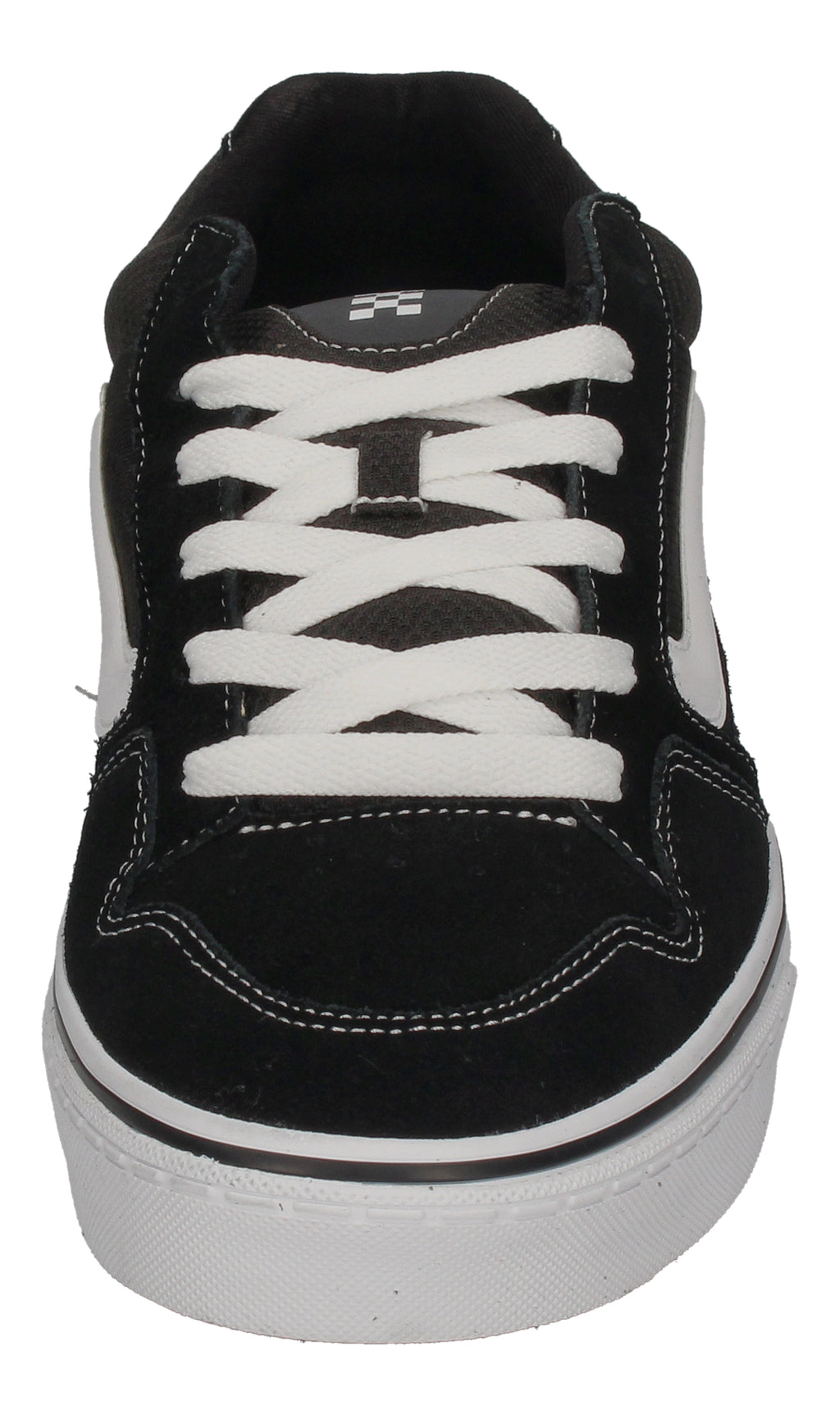 VANS in Übergrößen - CALDRONE Suede Mesh - black white-2