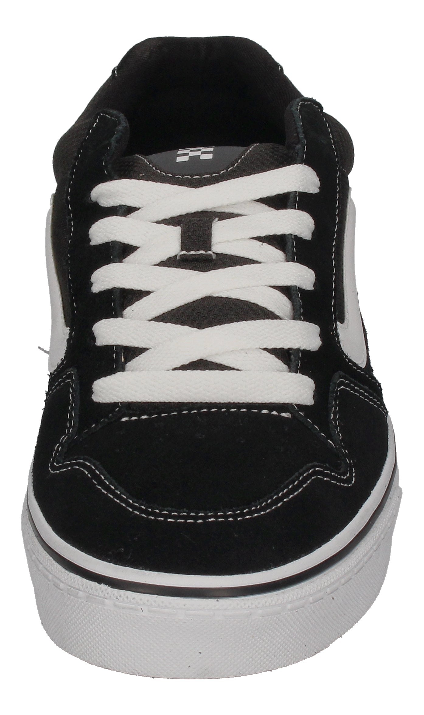 VANS in Übergrößen - CALDRONE Suede Mesh - black white-2