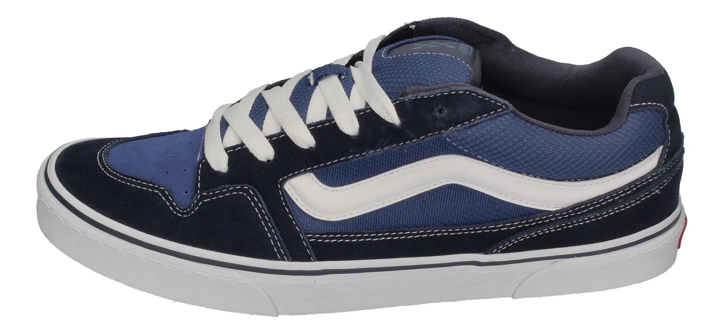 VANS in Übergrößen - CALDRONE Suede Mesh - navy white-1