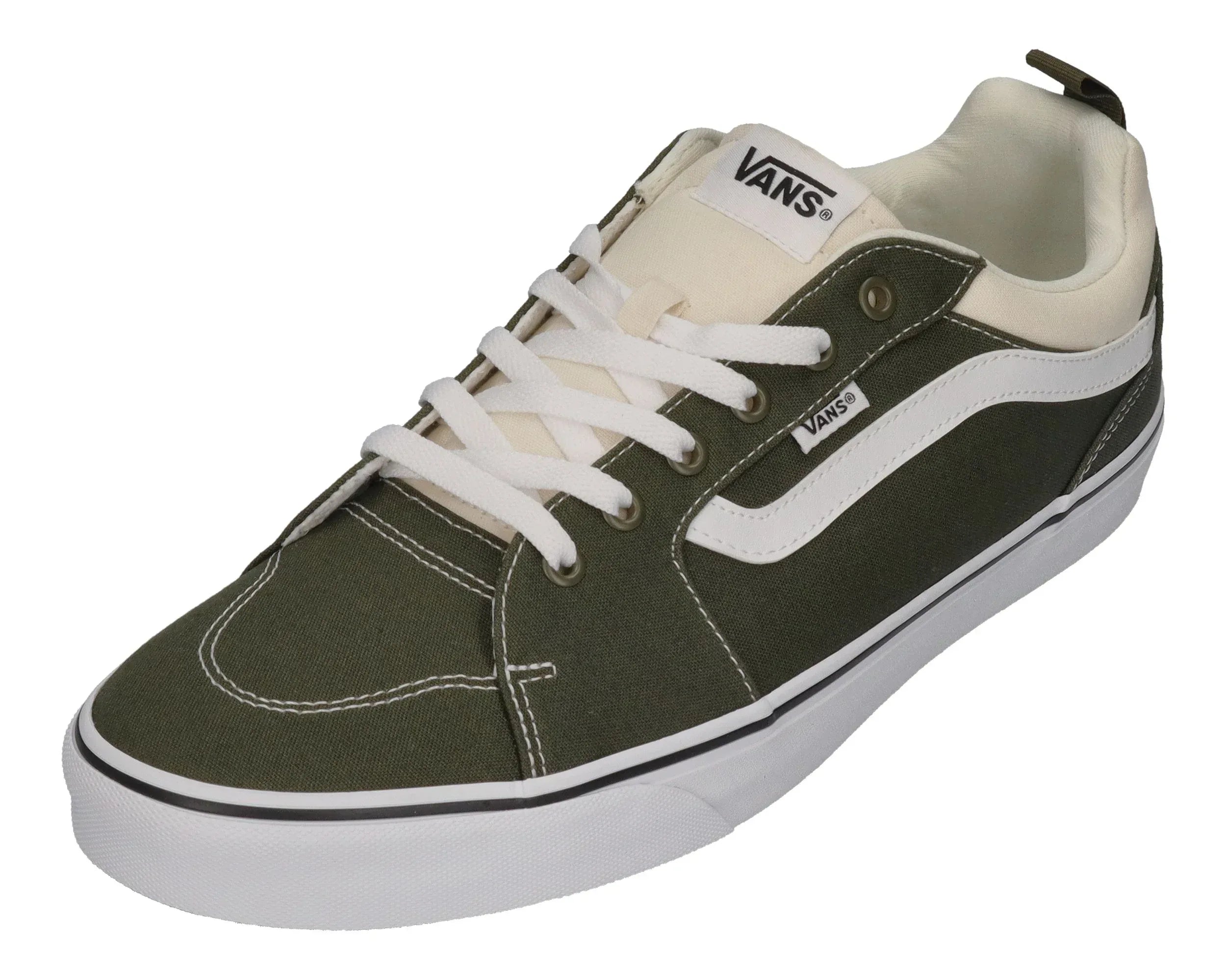 VANS in Übergrößen - FILMORE (Canvas Block) olive white