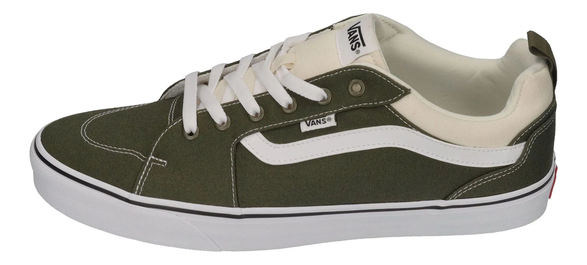 VANS in Übergrößen - FILMORE (Canvas Block) olive white