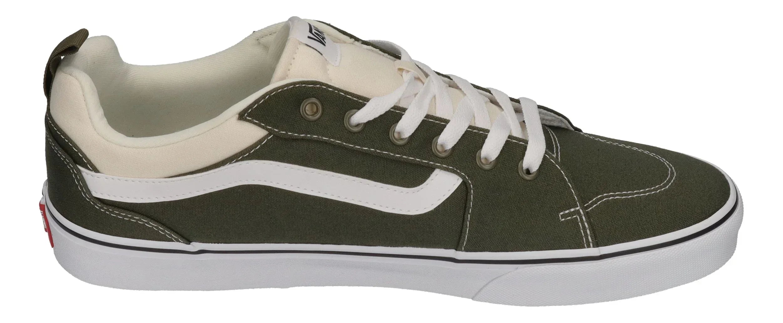 VANS in Übergrößen - FILMORE (Canvas Block) olive white