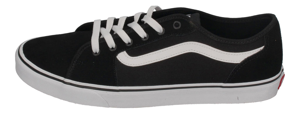 VANS in Übergrößen FILMORE DECON Suede Canvas black white-1