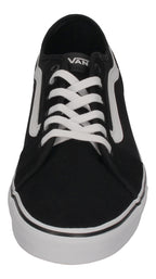 VANS in Übergrößen FILMORE DECON Suede Canvas black white-2
