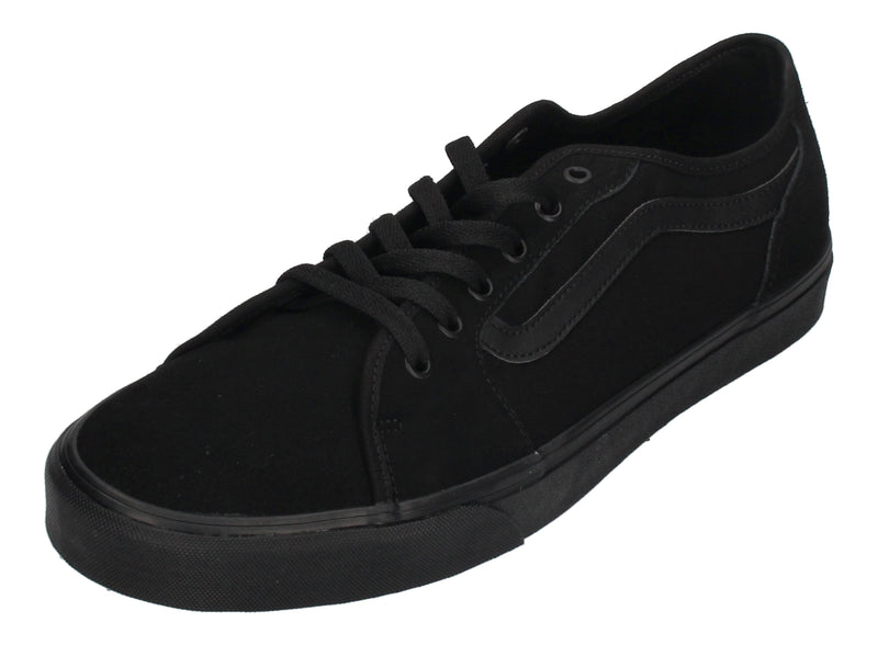 VANS in Übergrößen FILMORE DECON Suede Canvas black black