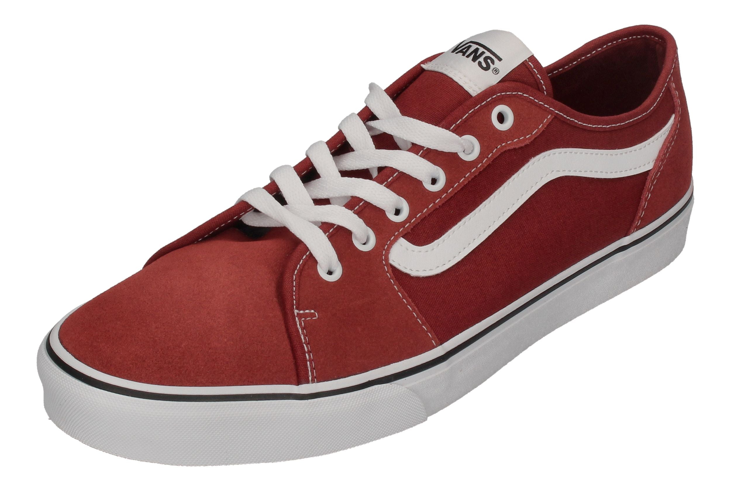 VANS in Übergrößen FILMORE DECON Suede Canvas fired brick-0