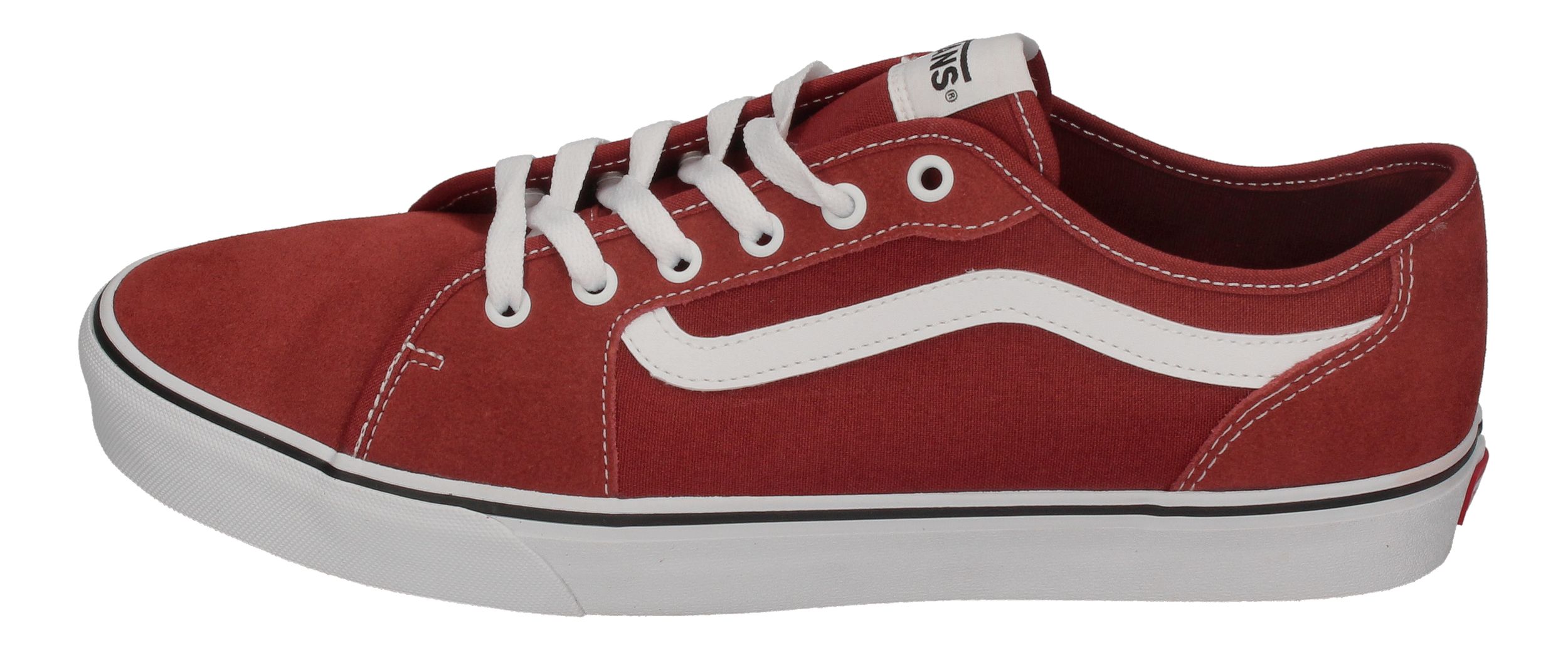 VANS in Übergrößen FILMORE DECON Suede Canvas fired brick-1