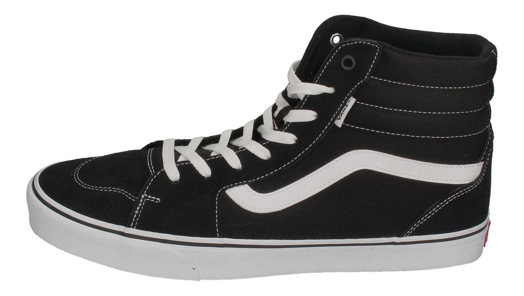 VANS Schuhe in Übergrößen FILMORE HI Suede/Canvas black white-1
