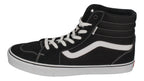 VANS Schuhe in Übergrößen FILMORE HI Suede/Canvas black white-1