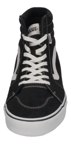 VANS Schuhe in Übergrößen FILMORE HI Suede/Canvas black white-2