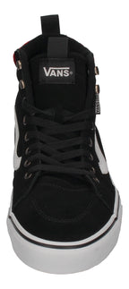 VANS in Übergrößen FILMORE HI VansGuard Suede - Black Red Plaid