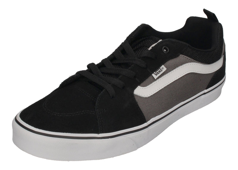 VANS in Übergrößen - FILMORE (Suede Canvas) black pewter-0