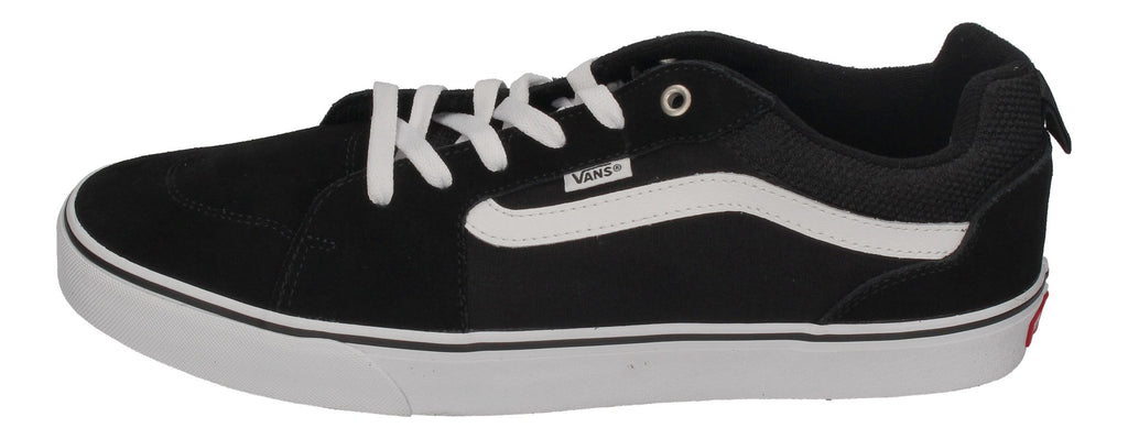 VANS in Übergrößen - FILMORE (Suede Canvas) black white-1