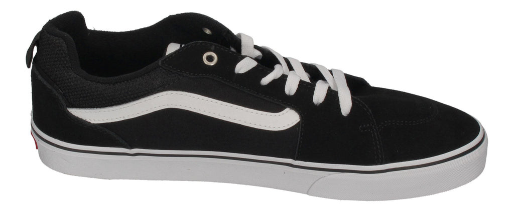 VANS in Übergrößen - FILMORE (Suede Canvas) black white-3