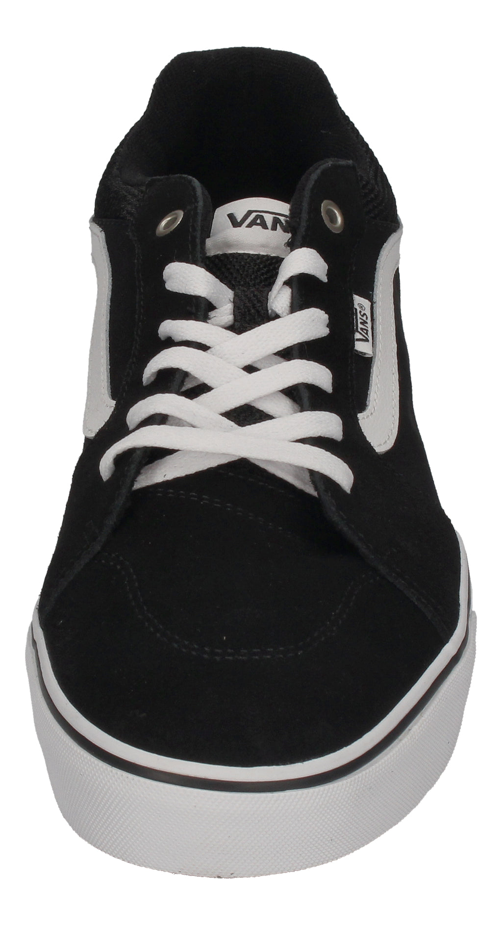 VANS in Übergrößen - FILMORE (Suede Canvas) black white-2