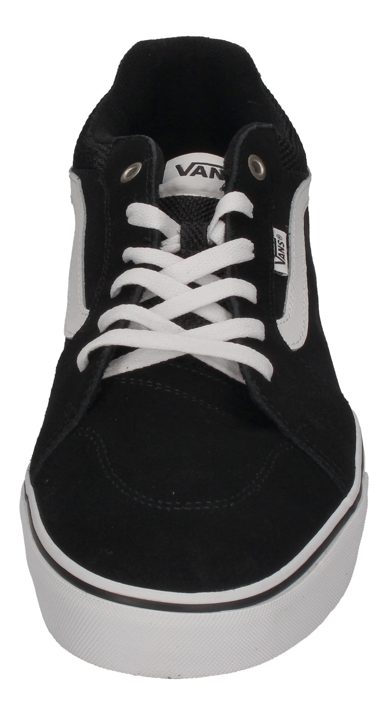VANS in Übergrößen - FILMORE (Suede Canvas) black white-2
