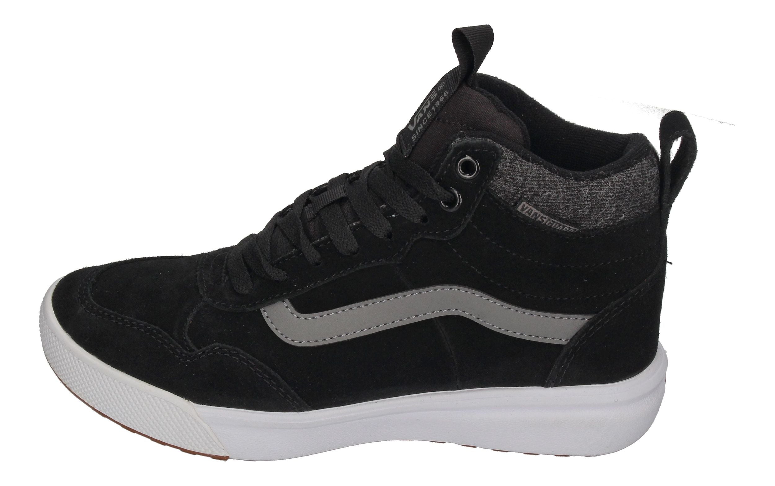 VANS Damenschuhe RANGE EXP HI VansGuard Suede Black pewter-1