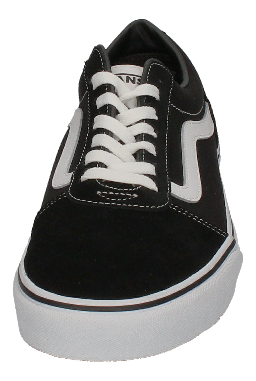 VANS in Übergrößen - WARD (Suede Canvas) black white-2